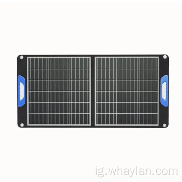 Mpempe akwụkwọ na-enweghị mmiri 60W 120W camming Solar